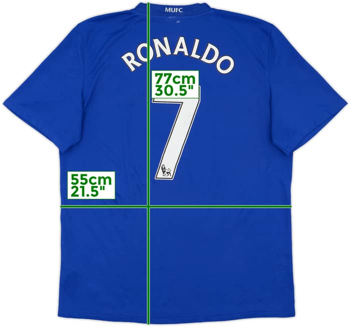 2008-09 Manchester United Third Shirt Ronaldo #7 - 6/10 - (L)