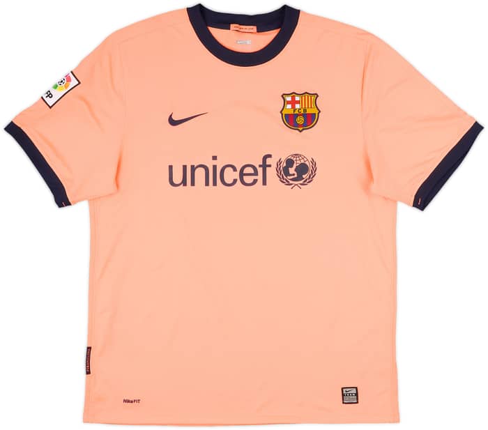 2009-10 Barcelona Away Shirt A.Iniesta #8 - 5/10 - (L)