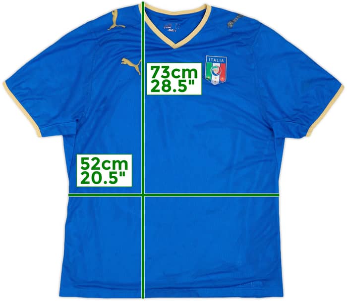 2007-08 Italy Home Shirt - 4/10 - (L)
