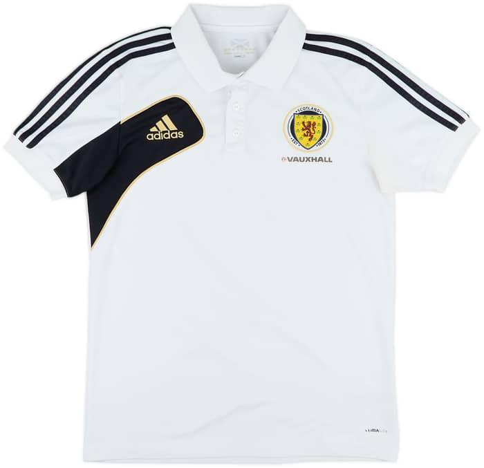 2011-12 Scotland adidas Polo Shirt - 8/10 - (S)