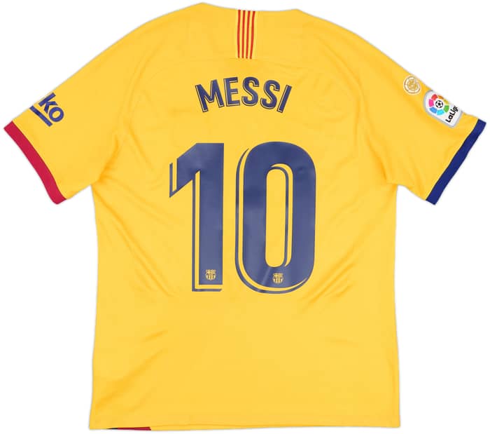 2019-20 Barcelona Away Shirt Messi #10 - 5/10 - (L)