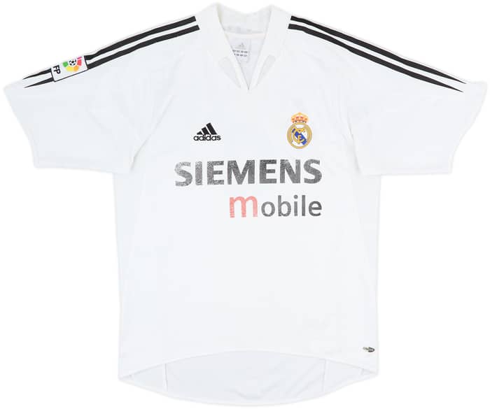 2004-05 Real Madrid Home Shirt Ronaldo #9 - 5/10 - (S)