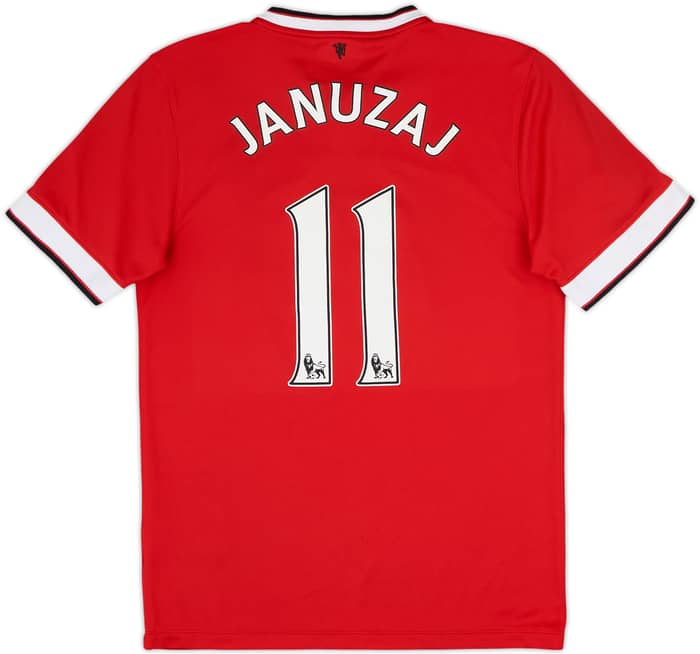 2014-15 Manchester United Home Shirt Januzaj #11 - 9/10 - (S)
