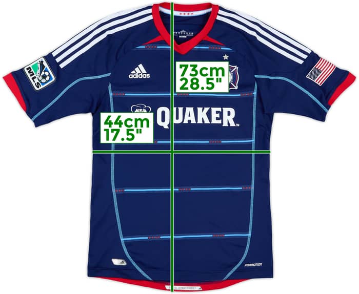 2012-14 Chicago Fire Match Issue Away Shirt #43