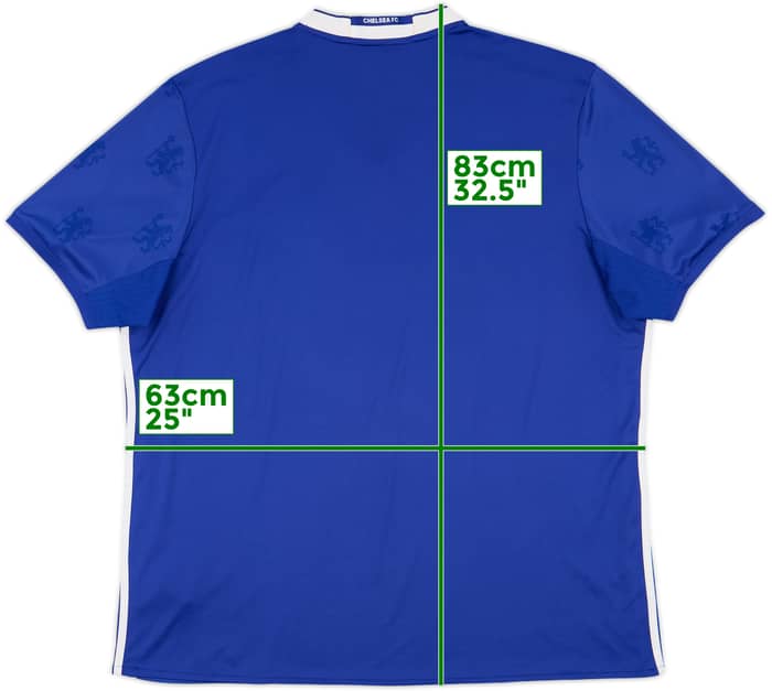 2016-17 Chelsea Home Shirt - 4/10 - (XXL)