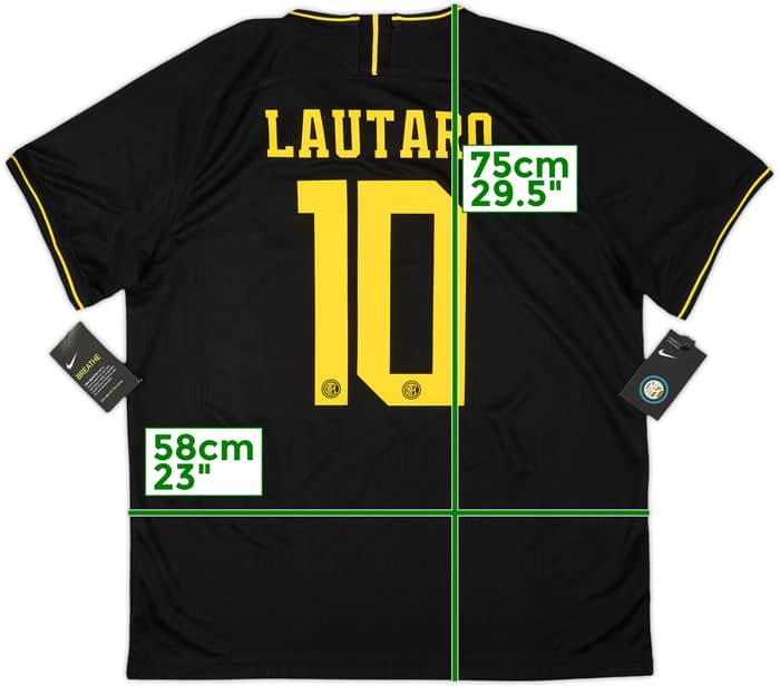 2019-20 Inter Milan Third Shirt Lautaro #10 (XL)