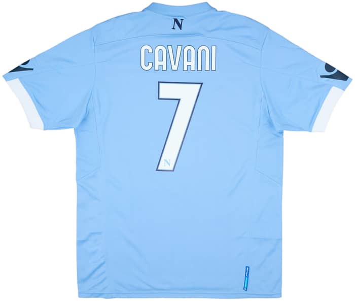 2010-11 Napoli Home Shirt Cavani #7 (XXL)