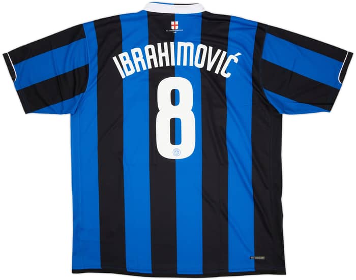 2006-07 Inter Milan Home Shirt Ibrahimovic #8 (XXL)