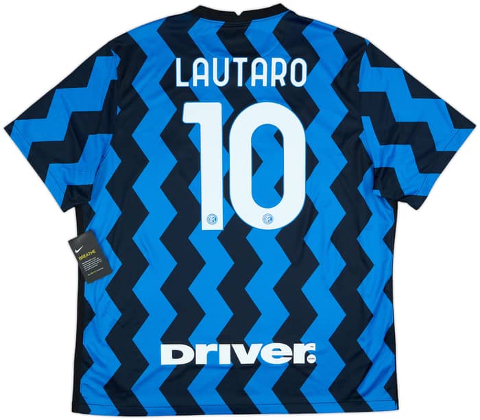 2020-21 Inter Milan Home Shirt Lautaro #10 (XXL)