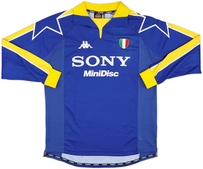 1997-98 Juventus Third L/S Shirt Ferrara #2 - 7/10 - (XL)