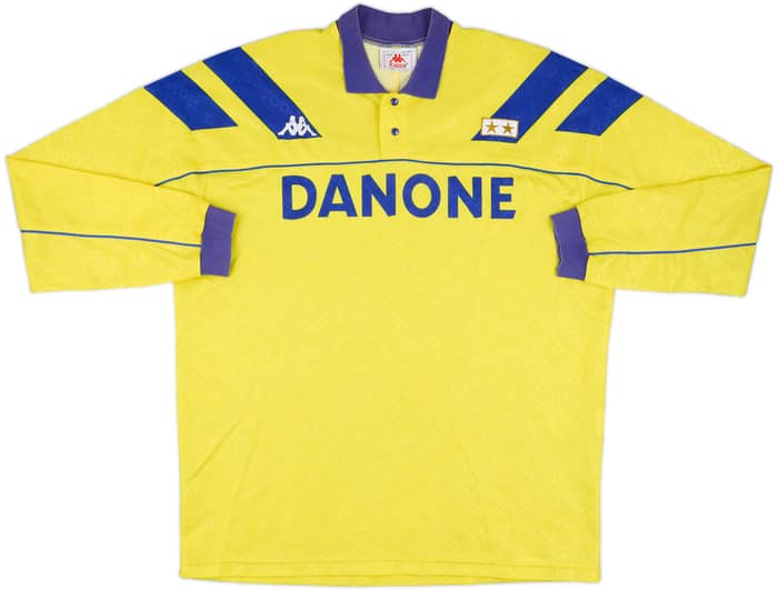 1992-94 Juventus Away L/S Shirt #11 - 8/10 - (XL)