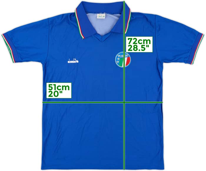 1986-91 Italy Home Shirt #10 - 7/10 - (L)