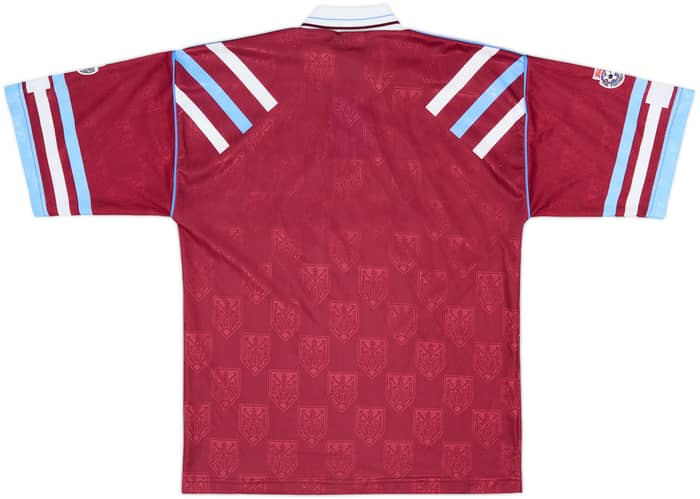 1992-93 West Ham Home Shirt - 8/10 - (M)