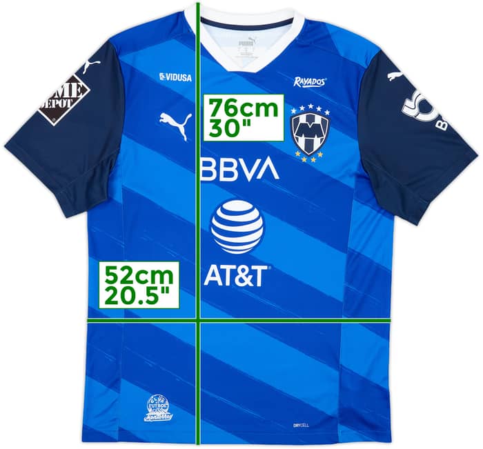 2020-21 Monterrey Away Shirt - 10/10 - (L)