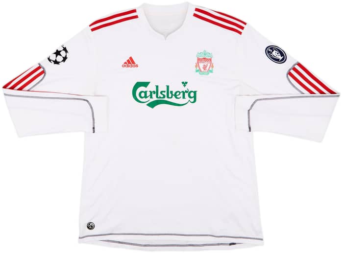2009-10 Liverpool Third L/S Shirt Gerrard #8 - 8/10 - (XXL)