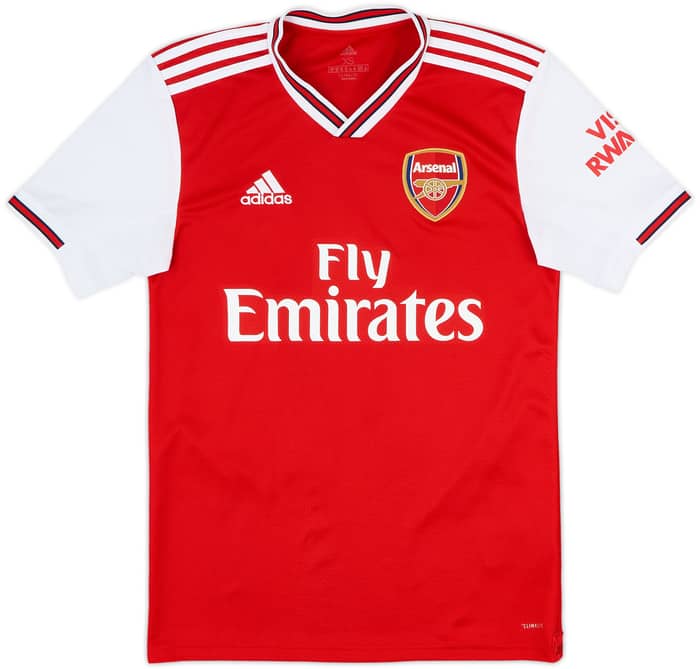 2019-20 Arsenal Home Shirt Saka #77 - 10/10 - (XS)
