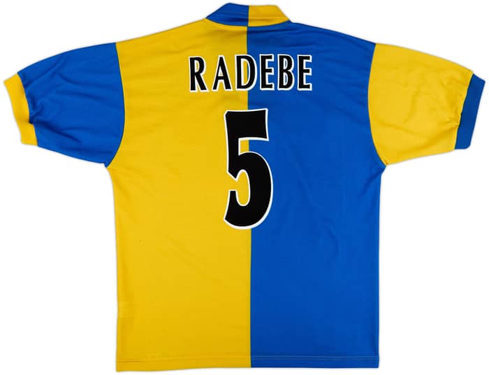 1997-99 Leeds United Away Shirt Radebe #5 - 8/10 - (M)