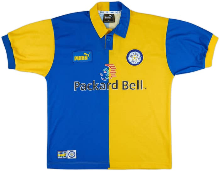 1997-99 Leeds United Away Shirt Radebe #5 - 8/10 - (M)