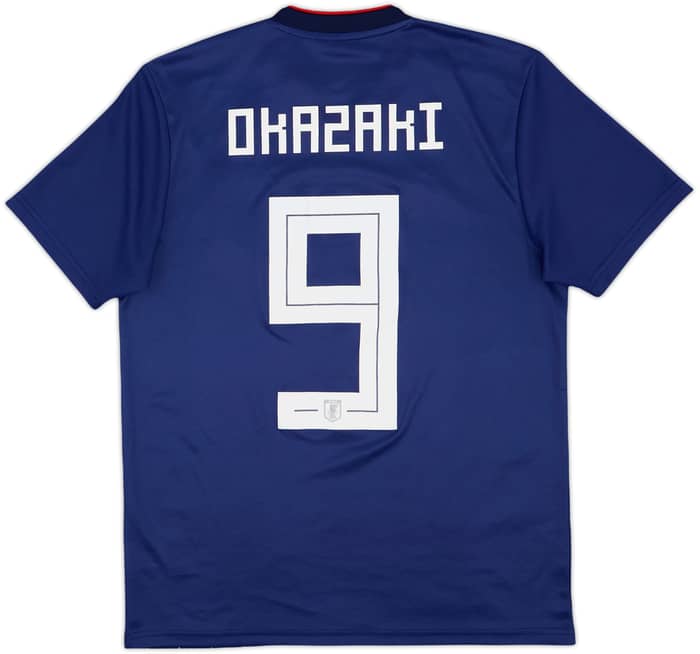 2018-19 Japan Home Shirt Okazaki #9 - 10/10 - (M)