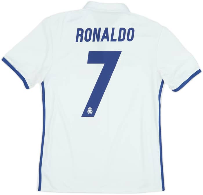 2016-17 Real Madrid Home Shirt Ronaldo #7 - 7/10 - (S)