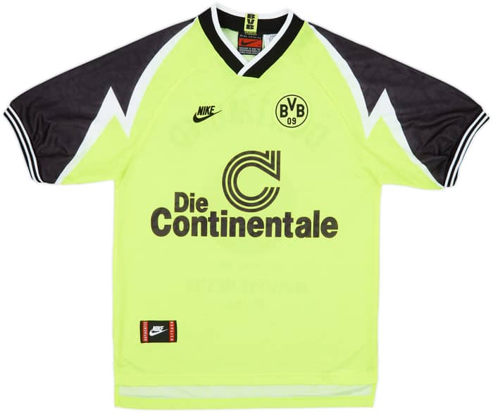 1995-96 Borussia Dortmund 'Deutscher Meister' Home Shirt - 9/10 - (M)