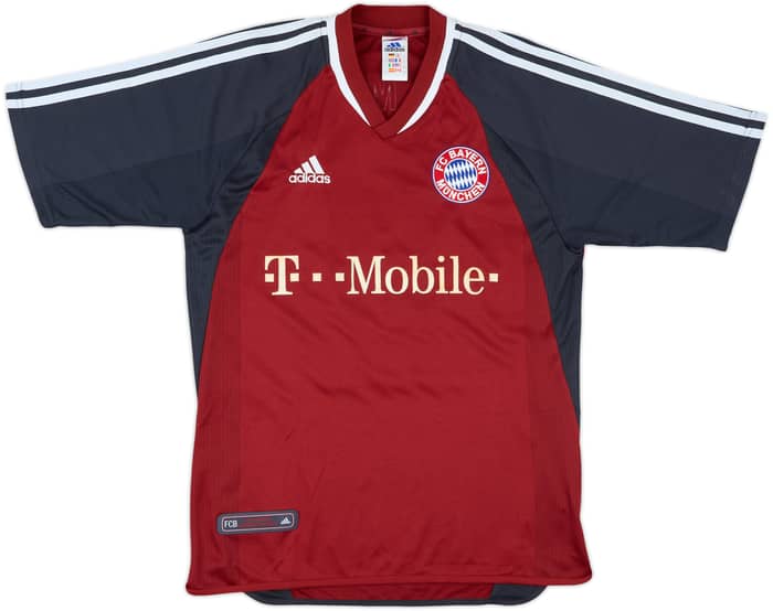 2001-02 Bayern Munich Home Shirt Elber #9 - 6/10 - (S)