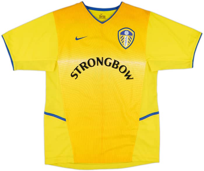 2002-03 Leeds United Away Shirt Radebe #5 - 10/10 - (S)