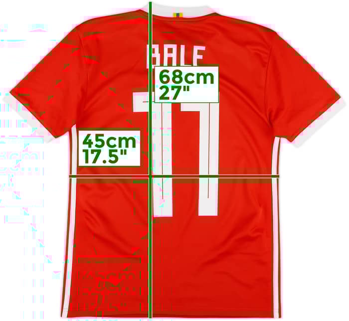 2018-19 Wales Home Shirt Bale #11 - 7/10 - (XS)