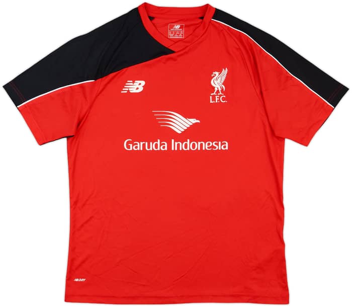 2015-16 Liverpool New Balance Training Shirt - 7/10 - (L)
