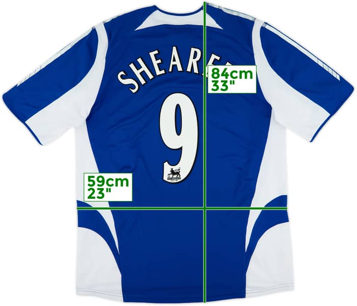 2005-06 Newcastle Third Shirt Shearer #9 - 6/10 - (XL)