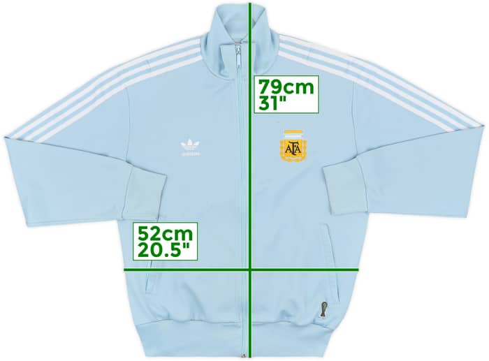 2006-07 Argentina adidas Originals Track Jacket - 6/10 - (L)