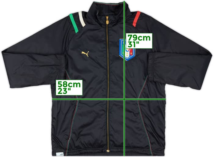2010-12 Italy Puma Track Jacket - 8/10 - (XXL)