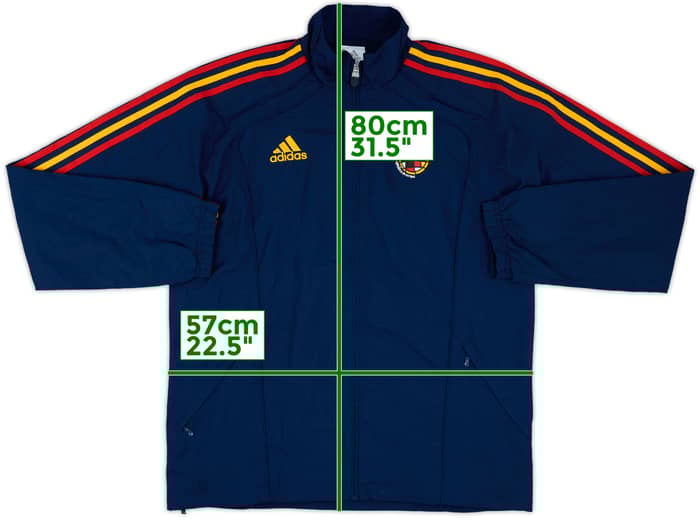2009-10 Spain adidas Track Jacket - 8/10 - (M/L)