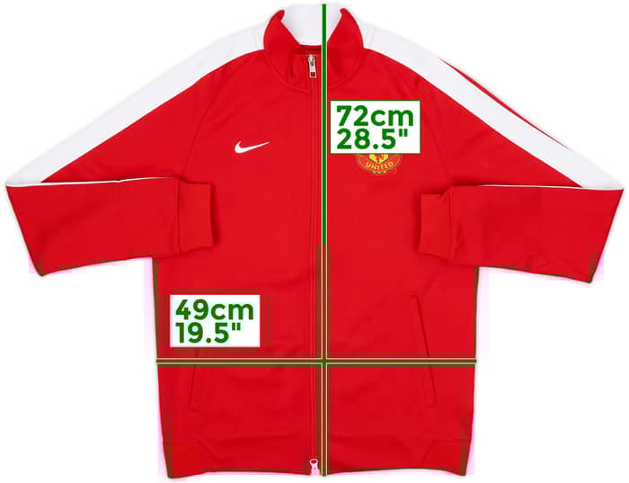 2014-15 Manchester United Nike Track Jacket - 8/10 - (M)