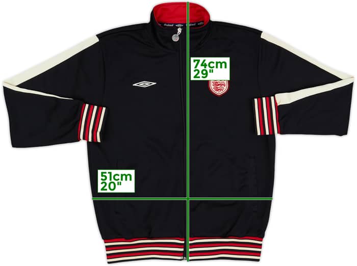 2007-09 England Umbro Track Jacket - 8/10 - (S)