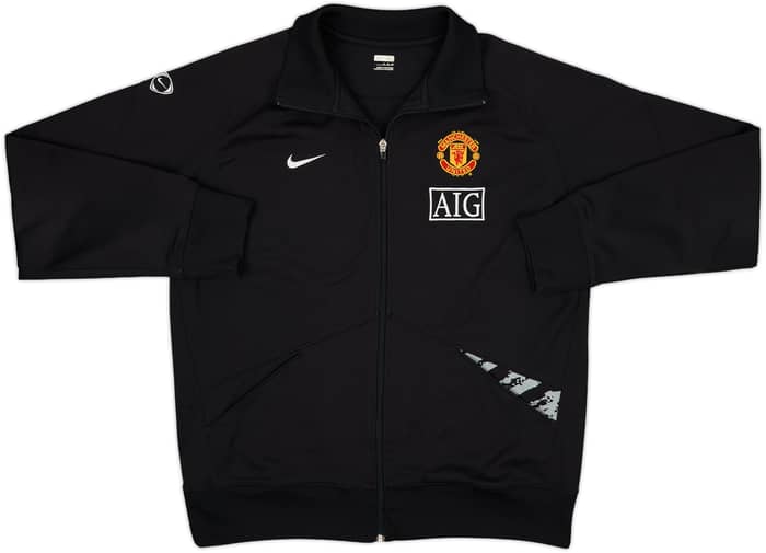 2007-08 Manchester United Nike Track Jacket - 8/10 - (XL)