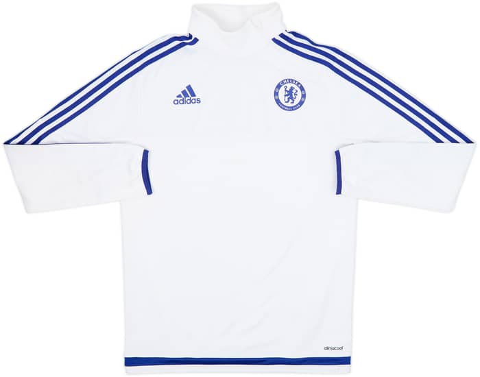 2015-16 Chelsea adidas 1/4 Zip Drill Top - 8/10 - (S)