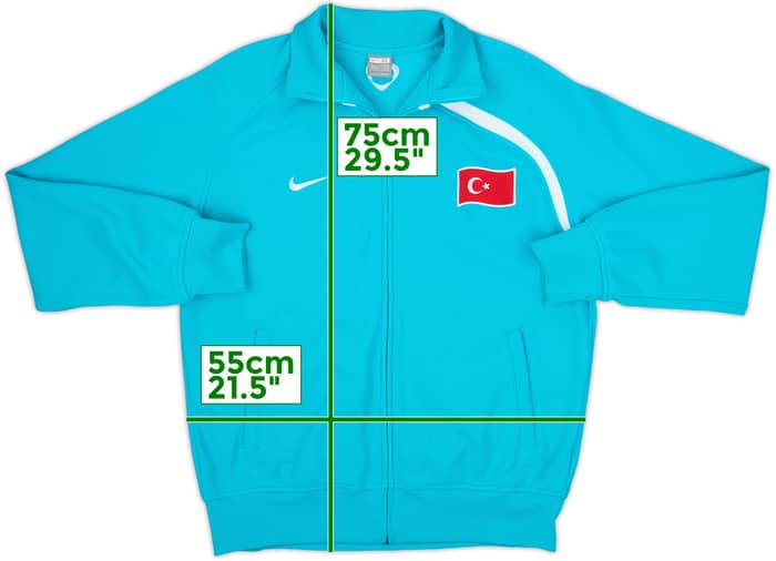 2008-10 Turkey Nike Track Jacket - 8/10 - (XL)