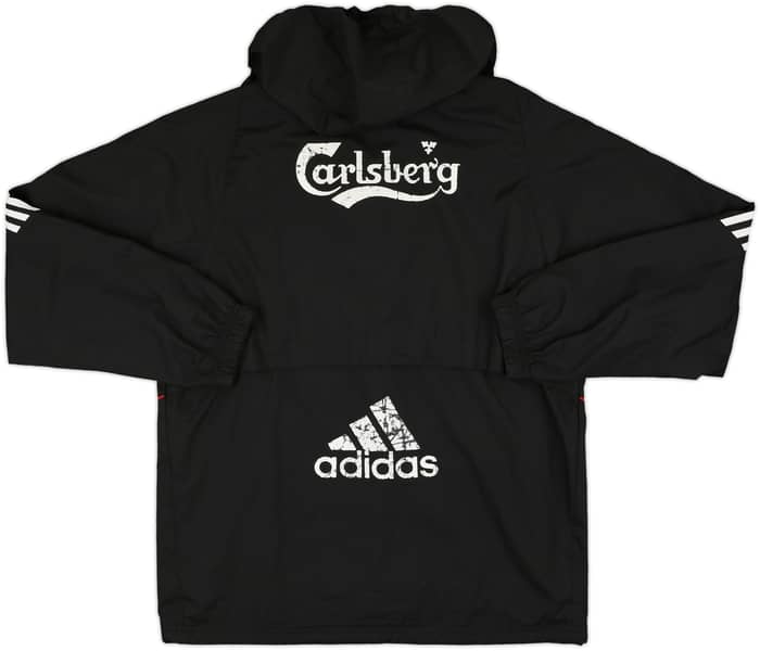 2007-08 Liverpool adidas Hooded Rain Jacket - 5/10 - (M)