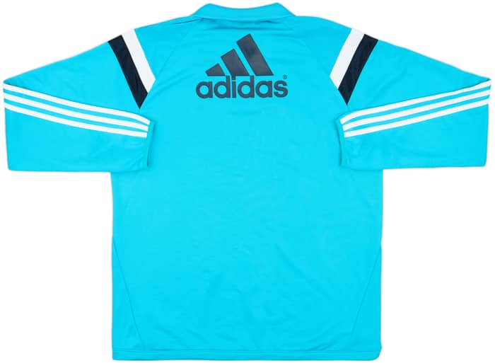 2014-15 Chelsea adidas 1/4 Zip Training Top - 8/10 - (L)