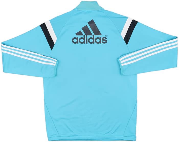 2014-15 Chelsea adidas 1/4 Zip Training Top - 8/10 - (M)