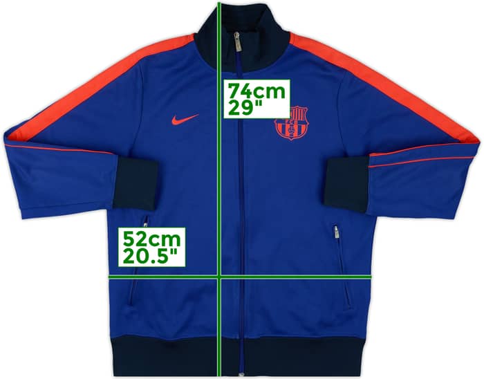 2012-13 Barcelona Nike Track Jacket - 8/10 - (XL)