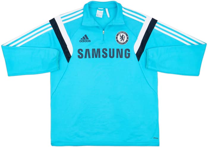 2014-15 Chelsea adidas 1/4 Zip Training Top - 7/10 - (M)