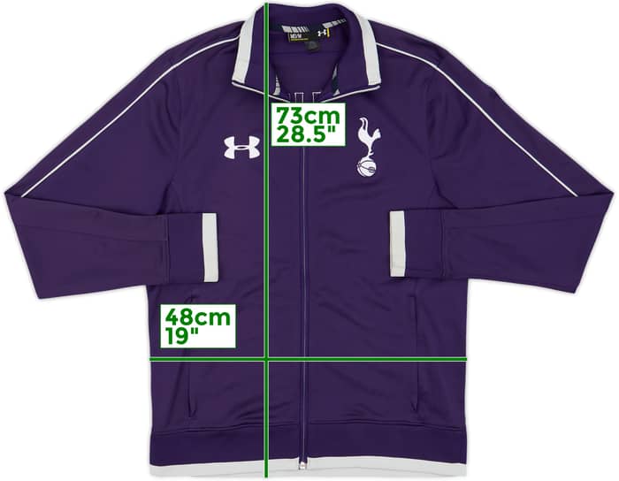 2015-16 Tottenham Under Armour Track Jacket - 8/10 - (M)