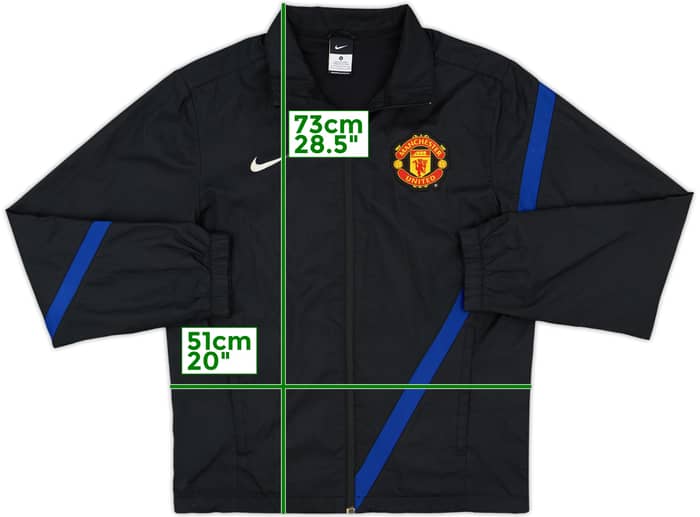 2011-12 Manchester United Nike Track Jacket - 8/10 - (S)
