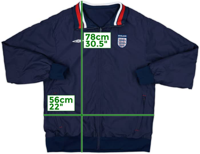 2004-06 England Umbro Track Jacket - 8/10 - (XL)