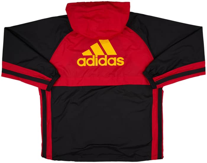 1998-99 Bayer Leverkusen adidas Hooded Rain Jacket - 8/10 - (XL)