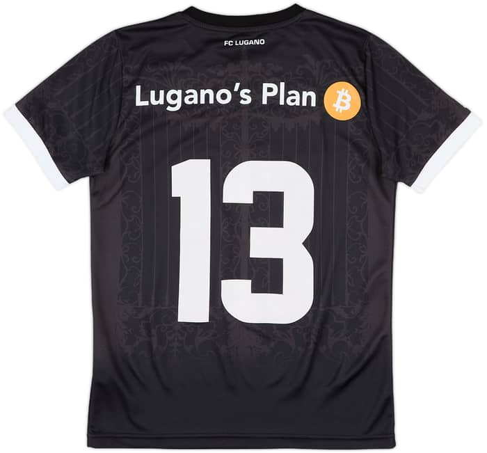 2022-23 Lugano Home Shirt #13 - 7/10 - (XS)