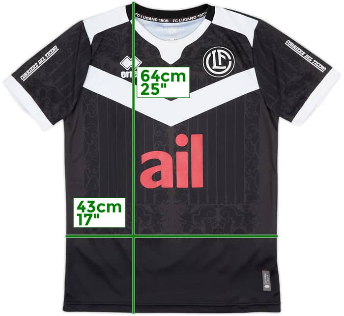 2022-23 Lugano Home Shirt #13 - 7/10 - (XS)