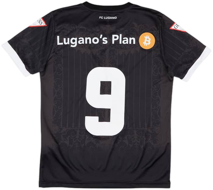 2022-23 Lugano Home Shirt #9 - 7/10 - (XS)